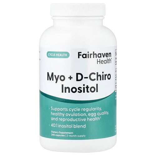 Fairhaven Health Myo D Chiro Inositol 240 Capsules product image