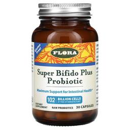 Flora Super Bifido Plus Probiotic 102 Billion Cells 30 Capsules