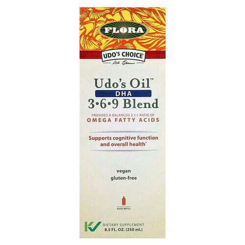 Flora Udo S Choice Udo S Oil Dha 3 6 9 Blend 8 5 Fl Oz 250 Ml product image