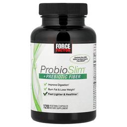 Force Factor Probioslim Prebiotic Fiber 120 Vegetable Capsules