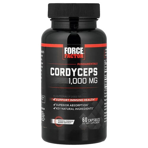 Force Factor Fundamentals Cordyceps 60 Capsules product image