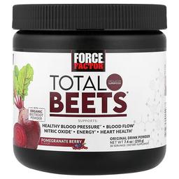 Force Factor Total Beets Original Drink Powder Pomegranate Berry 7 4 Oz 210 G