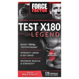 Force Factor Test X180 Legend 120 Capsules