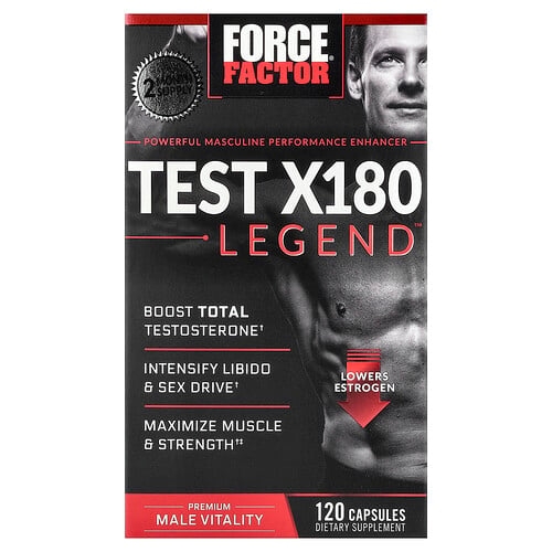 Force Factor Test X180 Legend 120 Capsules product image