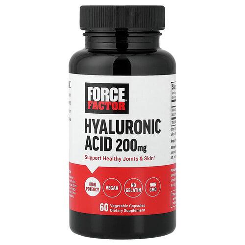 Force Factor Hyaluronic Acid 200 Mg 60 Vegetable Capsules product image