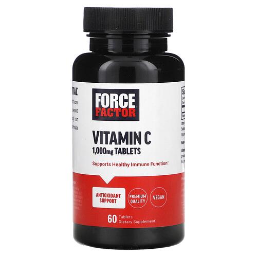 Force Factor Vitamin C 1 000 Mg 60 Tablets product image