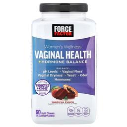 Force Factor Women S Wellness Vaginal Health Hormone Balance Tropical Punch 60 Soft Chews