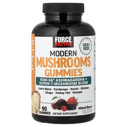 Force Factor Modern Mushrooms Gummies Mixed Berry 90 Gummies