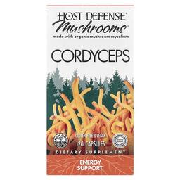 Host Defense Mushrooms Cordyceps 120 Capsules 0 5 G Per Capsule