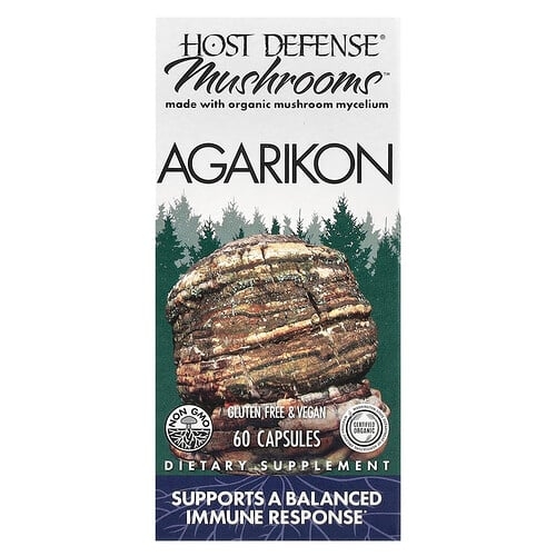 Host Defense Mushrooms Agarikon 60 Capsules 500 Mg Per Capsule product image