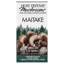 Host Defense Mushrooms Maitake 120 Capsules 0 5 G Per Capsule
