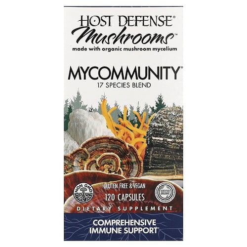 Host Defense Mushrooms Mycommunity 120 Capsules product image