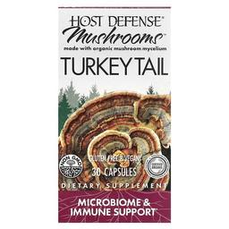 Host Defense Mushrooms Turkey Tail 30 Capsules 0 5 G Per Capsule
