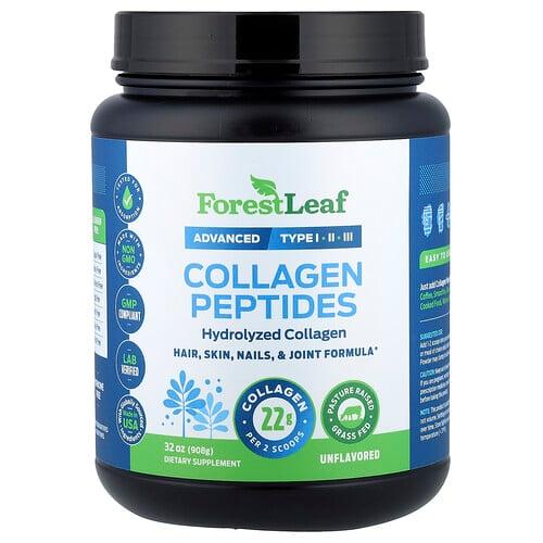 Forest Leaf Collagen Peptides Unflavored 32 Oz 908 G product image