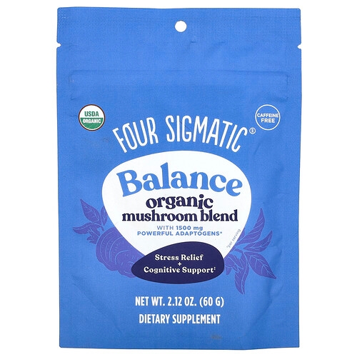 Four Sigmatic Balance Organic Mushroom Blend Caffeine Free 2 12 Oz 60 G product image