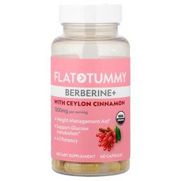 Flat Tummy Berberine With Ceylon Cinnamon 60 Capsules