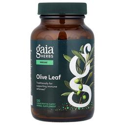 Gaia Herbs Olive Leaf 120 Liquid Phyto Caps