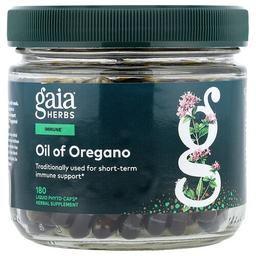 Gaia Herbs Oil Of Oregano 180 Liquid Phyto Caps