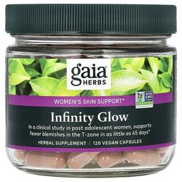Gaia Herbs Infinity Glow Women S Skin Support 120 Vegan Capsules