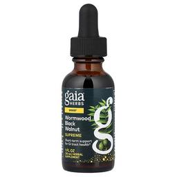 Gaia Herbs Wormwood Black Walnut Supreme 1 Fl Oz 30 Ml