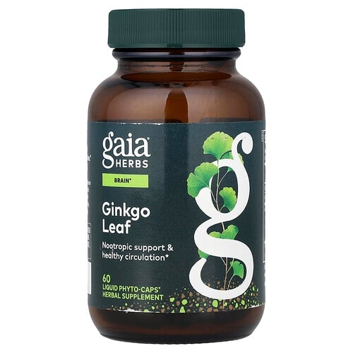 Gaia Herbs Ginkgo Leaf 60 Liquid Phyto Caps product image