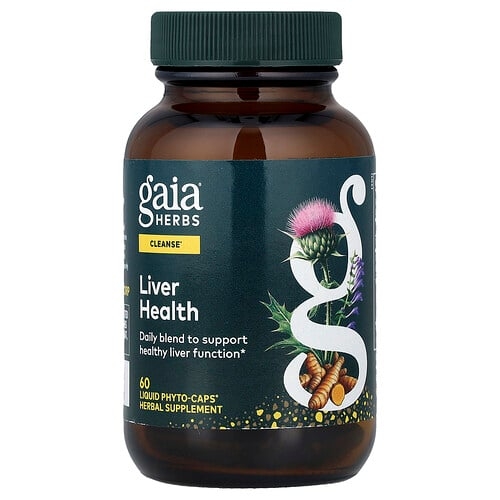 Gaia Herbs Liver Health 60 Liquid Phyto Caps product image
