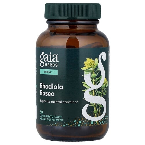 Gaia Herbs Rhodiola Rosea 60 Liquid Phyto Caps product image