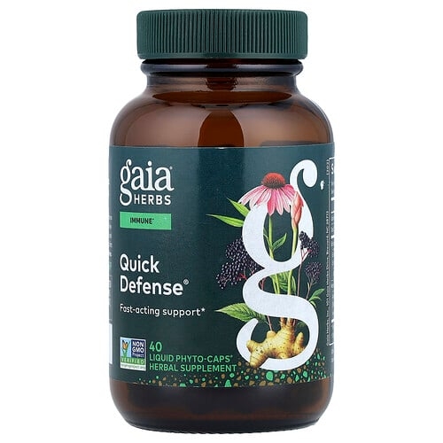 Gaia Herbs Quick Defense 40 Liquid Phyto Caps product image