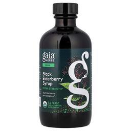Gaia Herbs Black Elderberry Syrup 5 4 Fl Oz 160 Ml