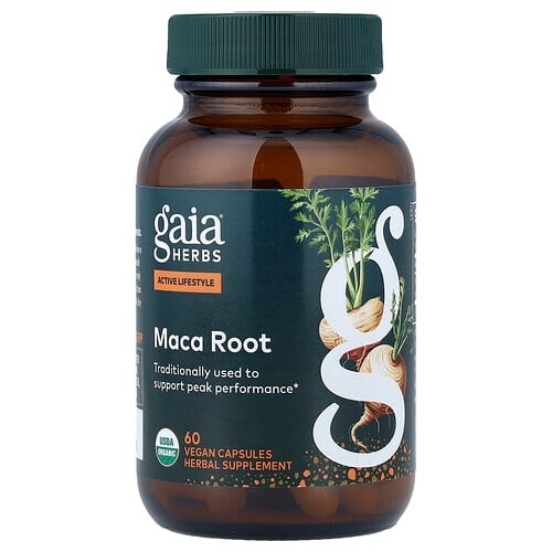 Gaia Herbs Maca Root 60 Vegan Capsules 500 Mg Per Capsule product image