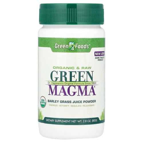 Green Foods Green Magma Barley Grass Juice Powder 2 8 Oz 80 G product image