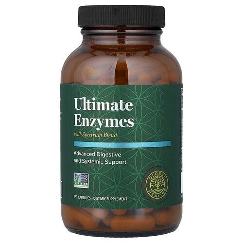 글로벌 힐링 Global Healing, Ultimate Enzymes, 캡슐 120정 product image