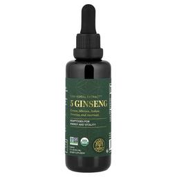 Global Healing Raw Herbal Extract 5 Ginseng 2 Fl Oz 59 2 Ml