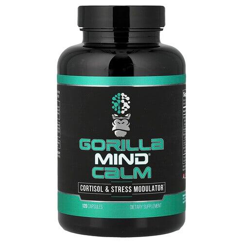 Gorilla Mind Calm Cortisol Stress Modulator 120 Capsules product image