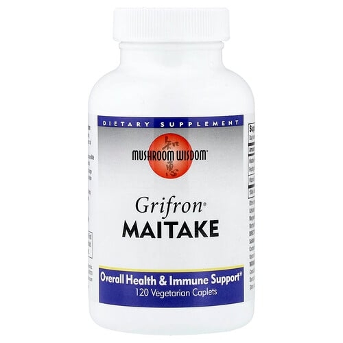 Mushroom Wisdom Grifron Maitake 120 Vegetarian Caplets product image
