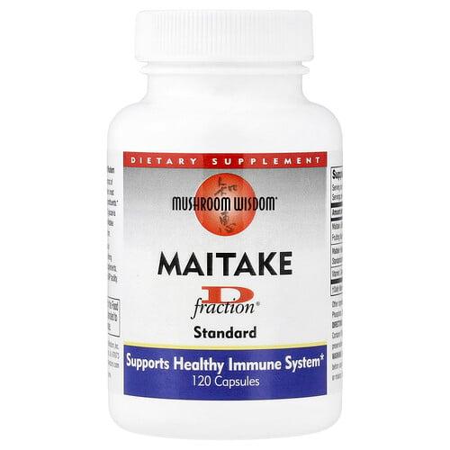 Mushroom Wisdom Maitake D Fraction Standard 120 Capsules product image