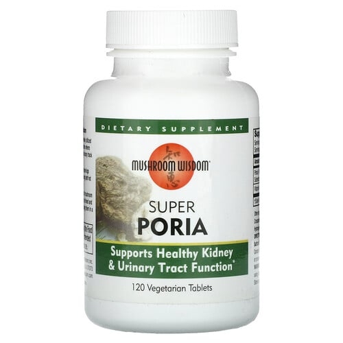 Mushroom Wisdom Super Poria 120 Vegetarian Tablets product image
