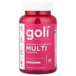 Goli Nutrition Women S Complete Multi Gummies 60 Gummies