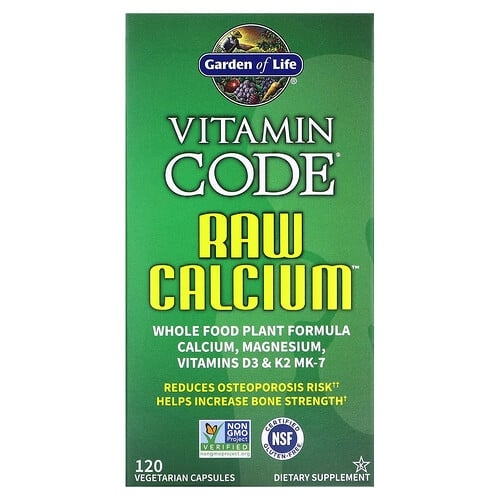 Garden Of Life Vitamin Code Raw Calcium 120 Vegetarian Capsules product image