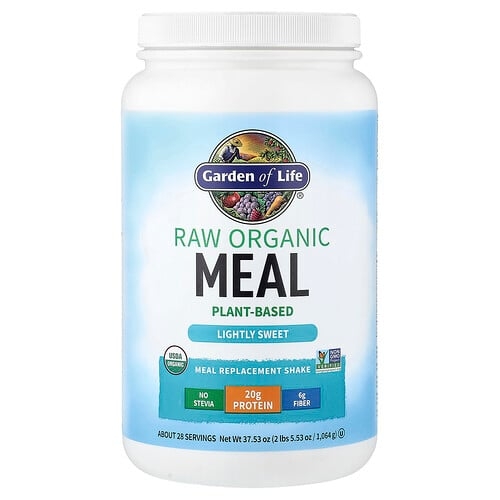Garden Of Life Raw Organic Meal Replacement Shake Lightly Sweet 37 53 Oz 1 064 G product image