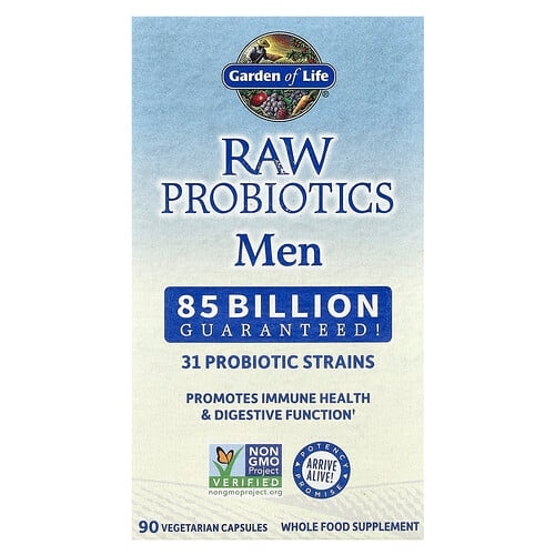 Garden Of Life Raw Probiotics Men 90 Vegetarian Capsules product image
