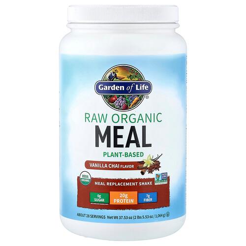가든 오브 라이프 Garden of Life, RAW 유기농 식사 대용 셰이크, 바닐라 차이, 1,064g(2lbs 5.53oz) product image