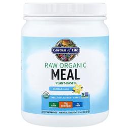 Garden Of Life Raw Organic Meal Replacement Shake Vanilla 18 52 Oz 525 G