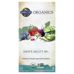 Garden Of Life Organics Men S Multi 40 60 Vegan Tablets