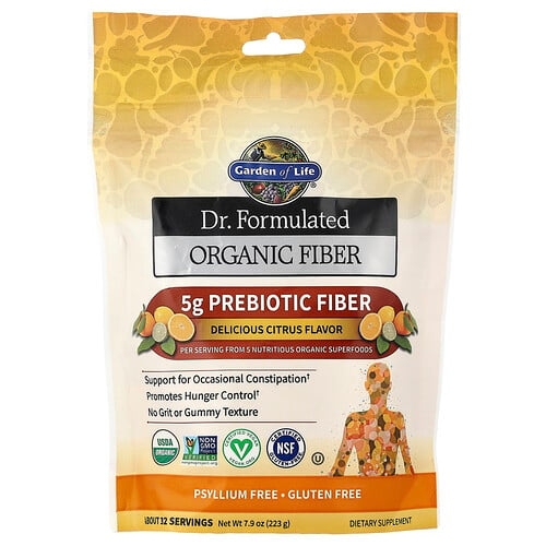 Garden Of Life Dr Formulated Organic Fiber Citrus 7 9 Oz 223 G product image
