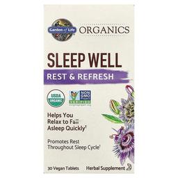 Garden Of Life Organics Sleep Well 30 Vegan Tablets