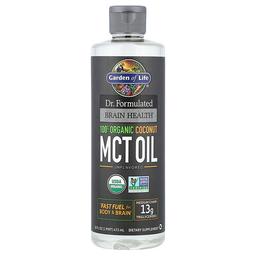 Garden Of Life Dr Formulated Brain Health 100 Organic Coconut Mct Oil Unflavored 16 Fl Oz 473 Ml