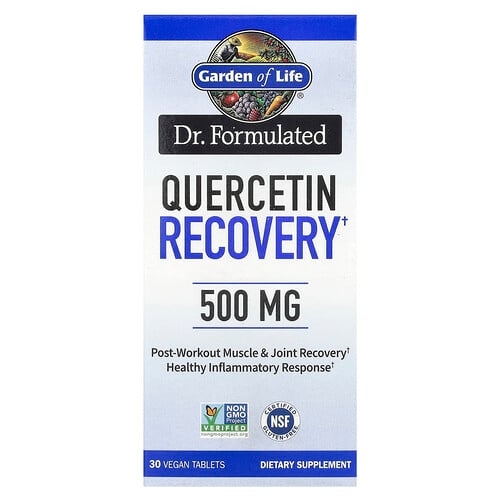Garden Of Life Dr Formulated Quercetin Recovery 30 Vegan Tablets product image