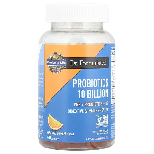 Garden Of Life Probiotics Orange Dream 10 Billion 60 Gummies product image