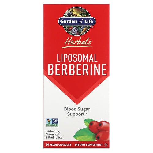 Garden Of Life Herbals Liposomal Berberine 60 Vegan Capsules product image